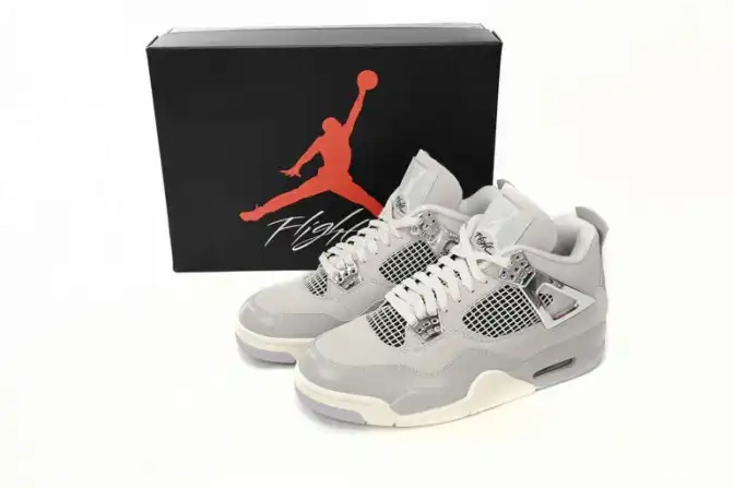 1st Kicks Shoes AQ9129-001 Frozen WMNS Moments Jordan Air 4 0605